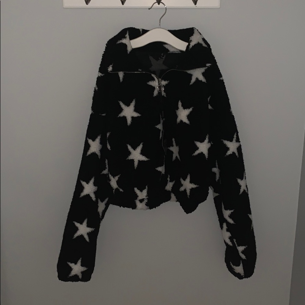 Star Print Sweatshirt